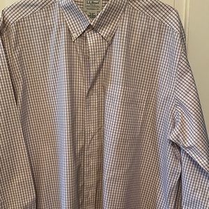 LL Bean long sleeved men’s shirt